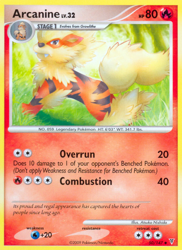 Arcanine (50/147) [Platinum: Supreme Victors] | Good Games North