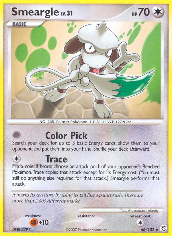 Smeargle (66/132) [Diamond & Pearl: Secret Wonders] | Good Games North