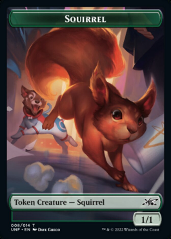 Squirrel Token [Unfinity Tokens] | Good Games North