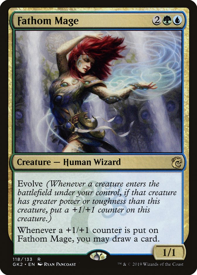 Fathom Mage [Ravnica Allegiance Guild Kit] | Good Games North