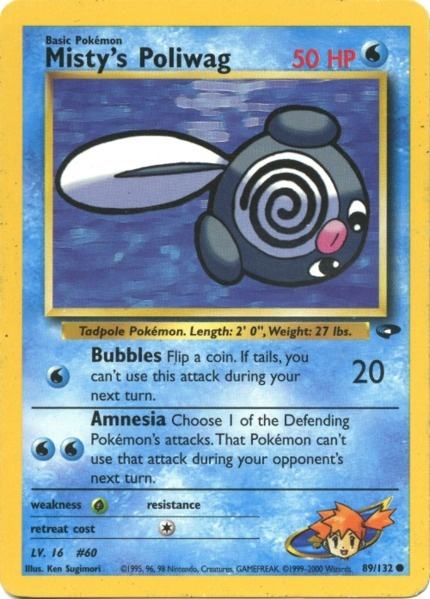 Misty's Poliwag (89/132) [Gym Challenge Unlimited] | Good Games North