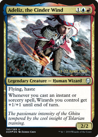 Adeliz, the Cinder Wind [Dominaria Promos] | Good Games North