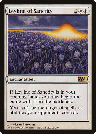 Leyline of Sanctity [Magic 2011] | Good Games North