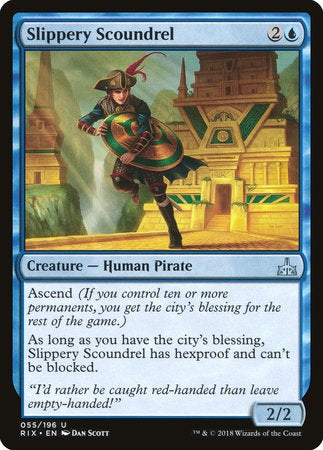 Slippery Scoundrel [Rivals of Ixalan] | Good Games North