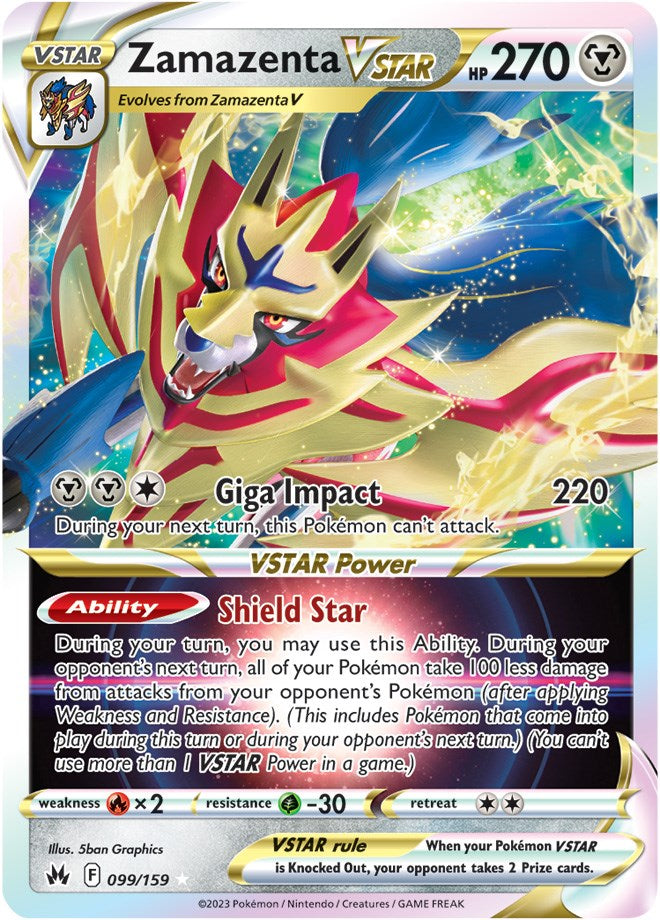 Zamazenta VSTAR (099/159) [Sword & Shield: Crown Zenith] | Good Games North