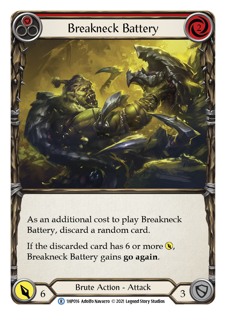 Breakneck Battery (Red) [1HP016] | Good Games North