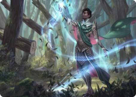 Dragonsguard Elite Art Card (15/81) [Strixhaven: School of Mages Art Series] | Good Games North