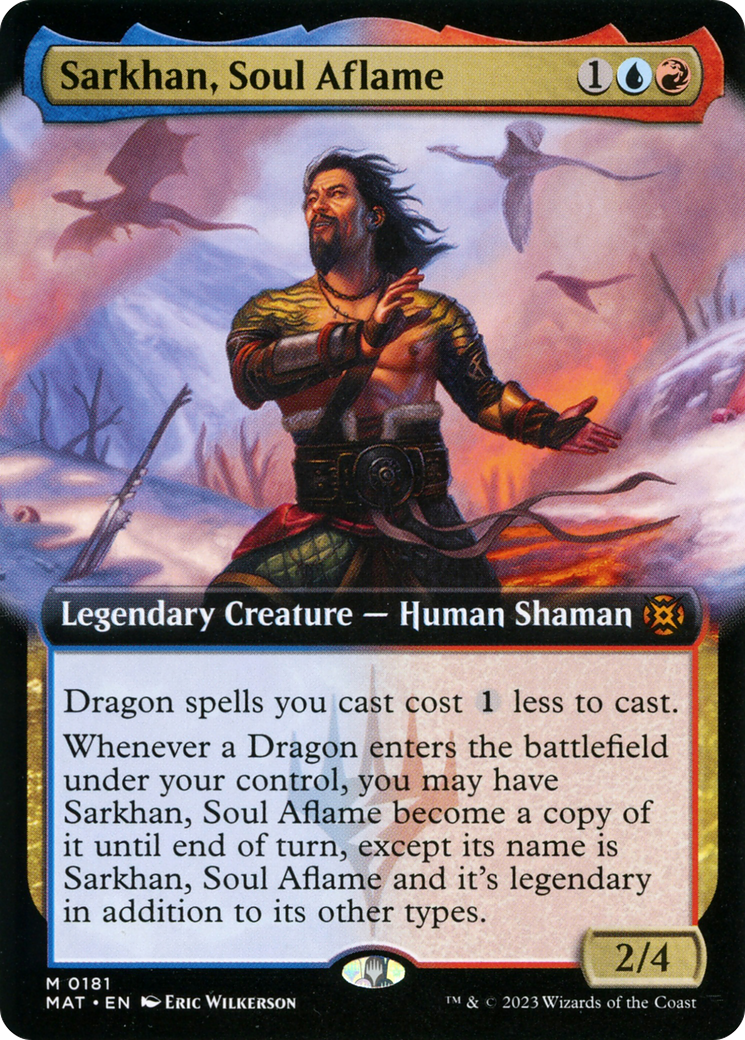Sarkhan, Soul Aflame (Extended Art) [March of the Machine: The Aftermath] | Good Games North