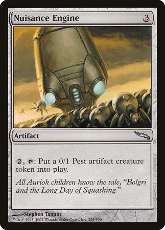 Nuisance Engine [Mirrodin] | Good Games North