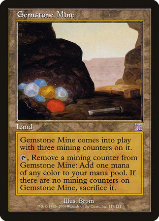 Gemstone Mine [Time Spiral Timeshifted] | Good Games North