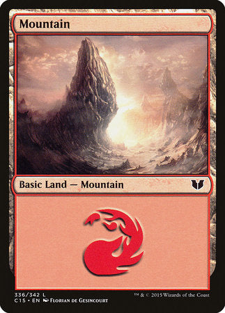 Mountain (336) [Commander 2015] | Good Games North