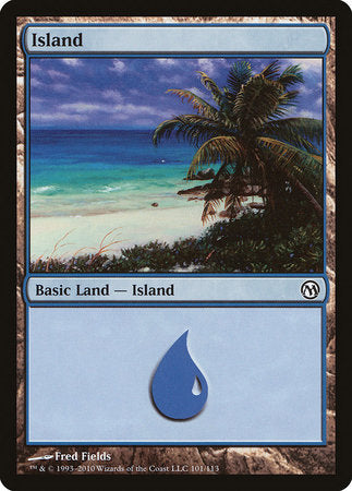 Island (101) [Duels of the Planeswalkers] | Good Games North
