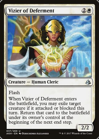 Vizier of Deferment [Amonkhet] | Good Games North
