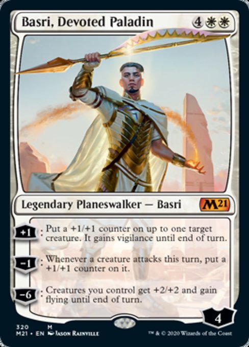 Basri, Devoted Paladin [Core Set 2021] | Good Games North