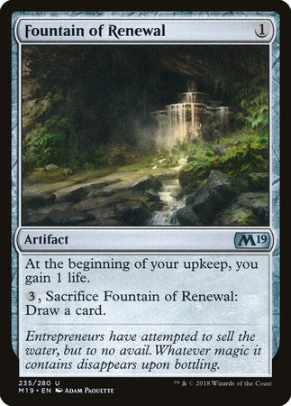 Fountain of Renewal [Core Set 2019] | Good Games North