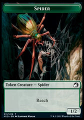 Beast (007) // Spider Double-sided Token [Innistrad: Midnight Hunt Commander] | Good Games North