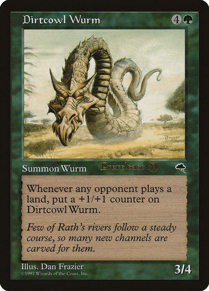 Dirtcowl Wurm [Tempest Promos] | Good Games North