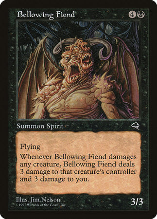 Bellowing Fiend [Tempest] | Good Games North