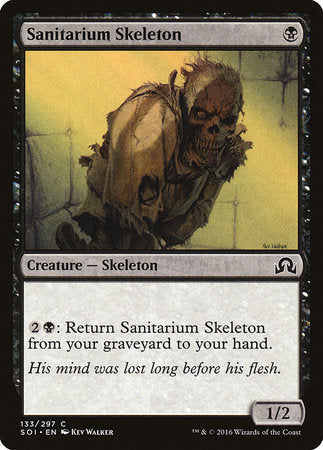Sanitarium Skeleton [Shadows over Innistrad] | Good Games North