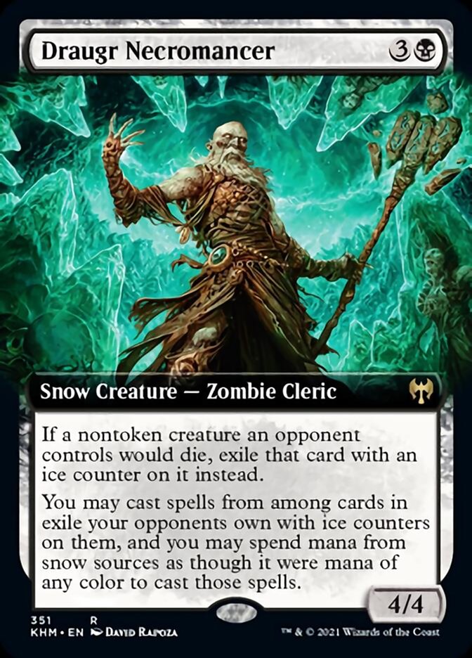 Draugr Necromancer (Extended Art) [Kaldheim] | Good Games North