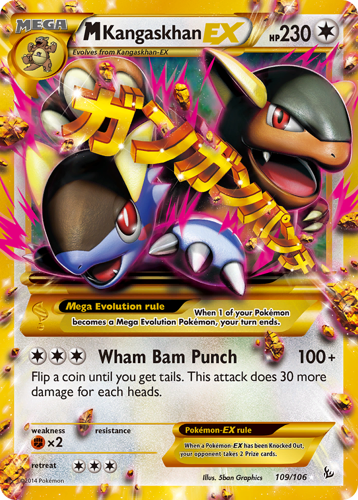 M Kangaskhan EX (109/106) [XY: Flashfire] | Good Games North