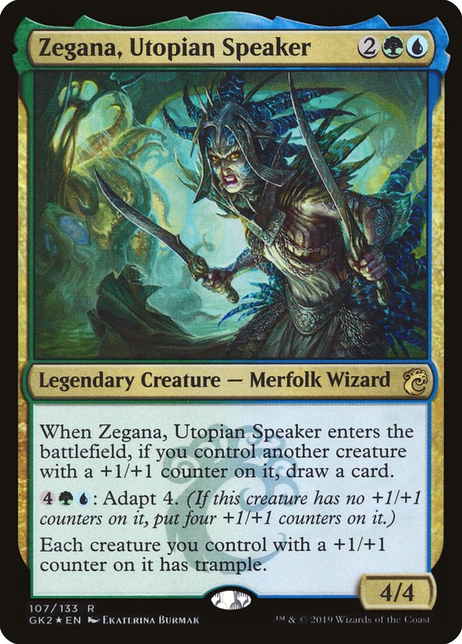 Zegana, Utopian Speaker [Ravnica Allegiance Guild Kit] | Good Games North