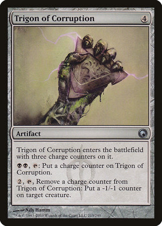 Trigon of Corruption [Scars of Mirrodin] | Good Games North
