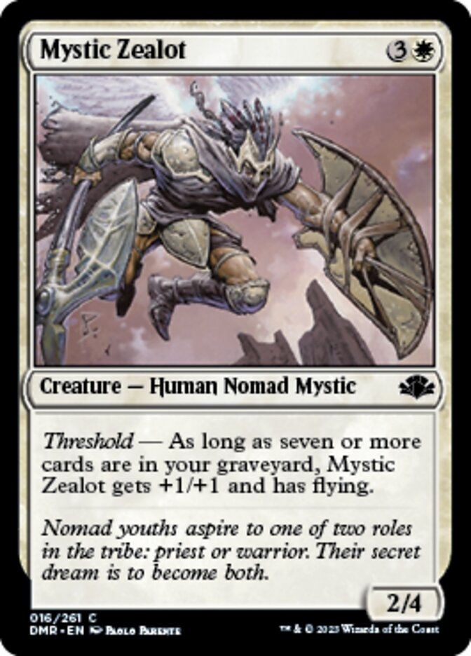 Mystic Zealot [Dominaria Remastered] | Good Games North