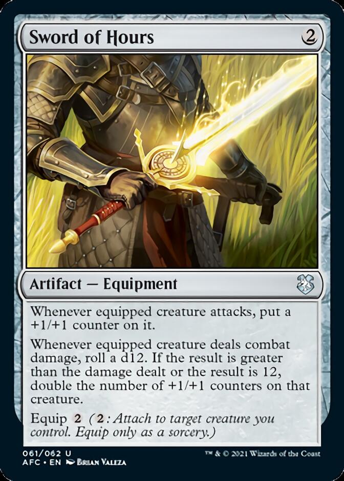Sword of Hours [Dungeons & Dragons: Adventures in the Forgotten Realms Commander] | Good Games North