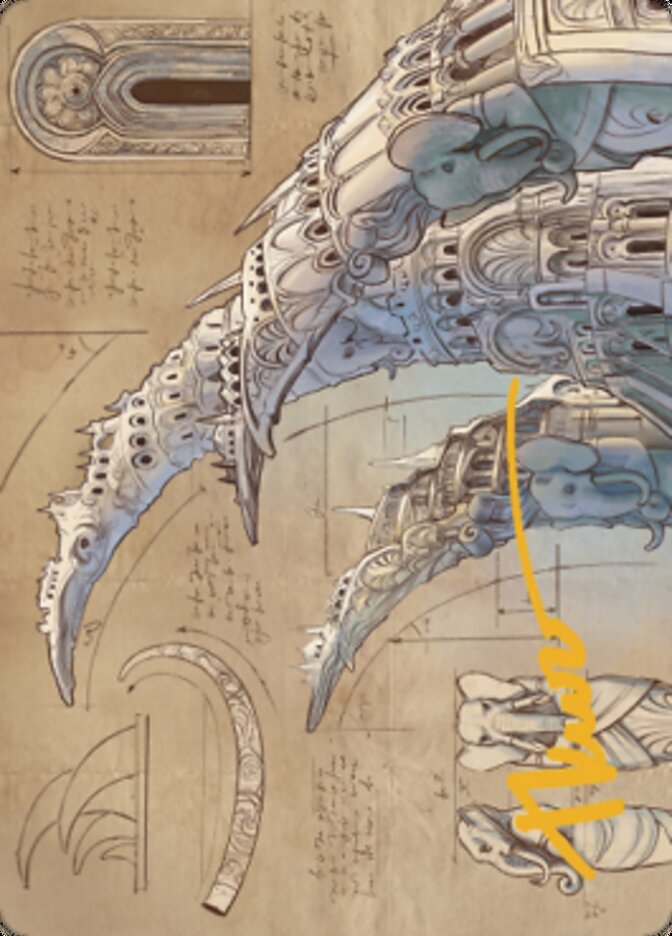 Ivory Tower Art Card (Gold-Stamped Signature) [The Brothers' War Art Series] | Good Games North