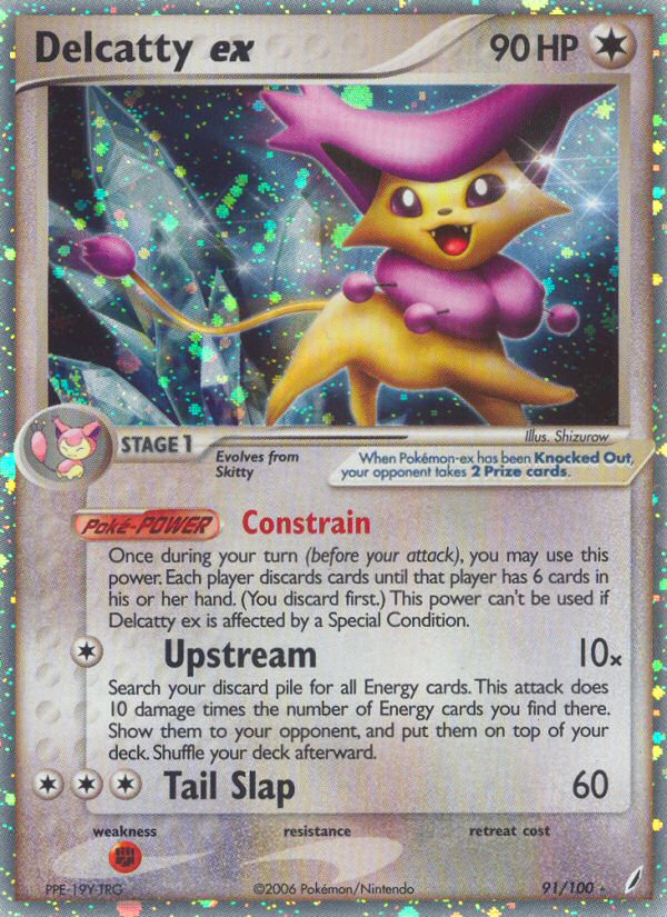 Delcatty ex (91/100) [EX: Crystal Guardians] | Good Games North