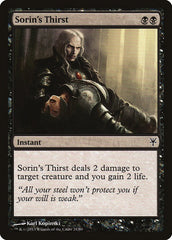 Sorin's Thirst [Duel Decks: Sorin vs. Tibalt] | Good Games North