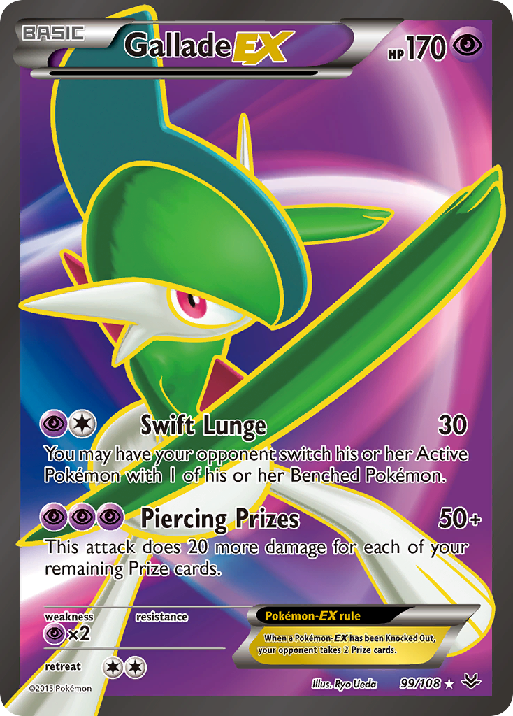 Gallade EX (99/108) [XY: Roaring Skies] | Good Games North