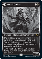 Brutal Cathar // Moonrage Brute [Innistrad: Double Feature] | Good Games North