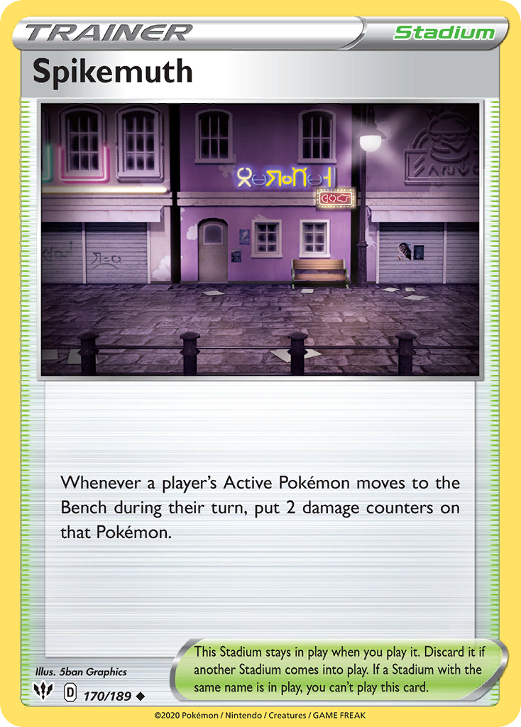 Spikemuth (170/189) [Sword & Shield: Darkness Ablaze] | Good Games North