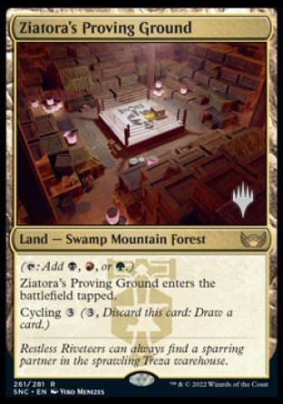 Ziatora's Proving Ground (Promo Pack) [Streets of New Capenna Promos] | Good Games North