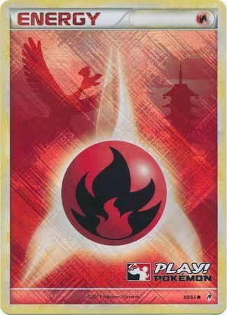 Fire Energy (89/95) (Play Pokemon Promo) [HeartGold & SoulSilver: Call of Legends] | Good Games North