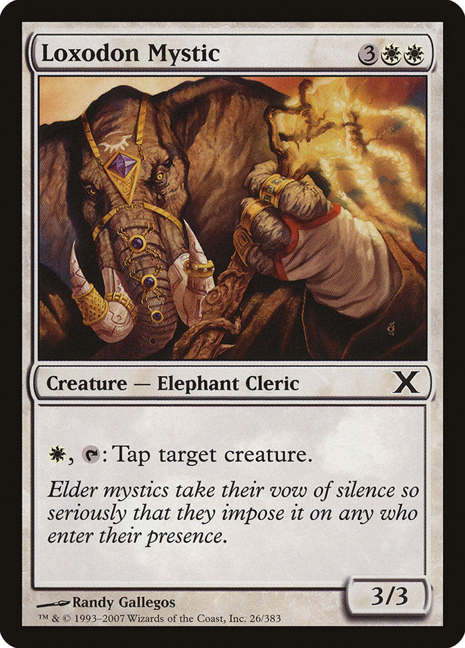 Loxodon Mystic [Tenth Edition] | Good Games North