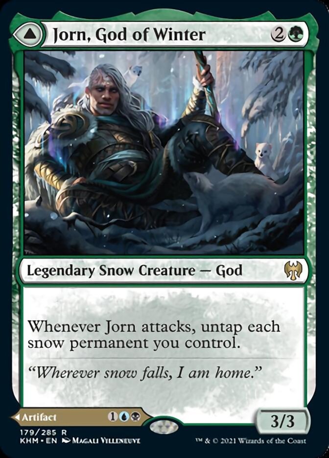 Jorn, God of Winter // Kaldring, the Rimestaff [Kaldheim] | Good Games North