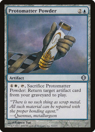 Protomatter Powder [Shards of Alara] | Good Games North