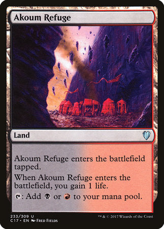 Akoum Refuge [Commander 2017] | Good Games North
