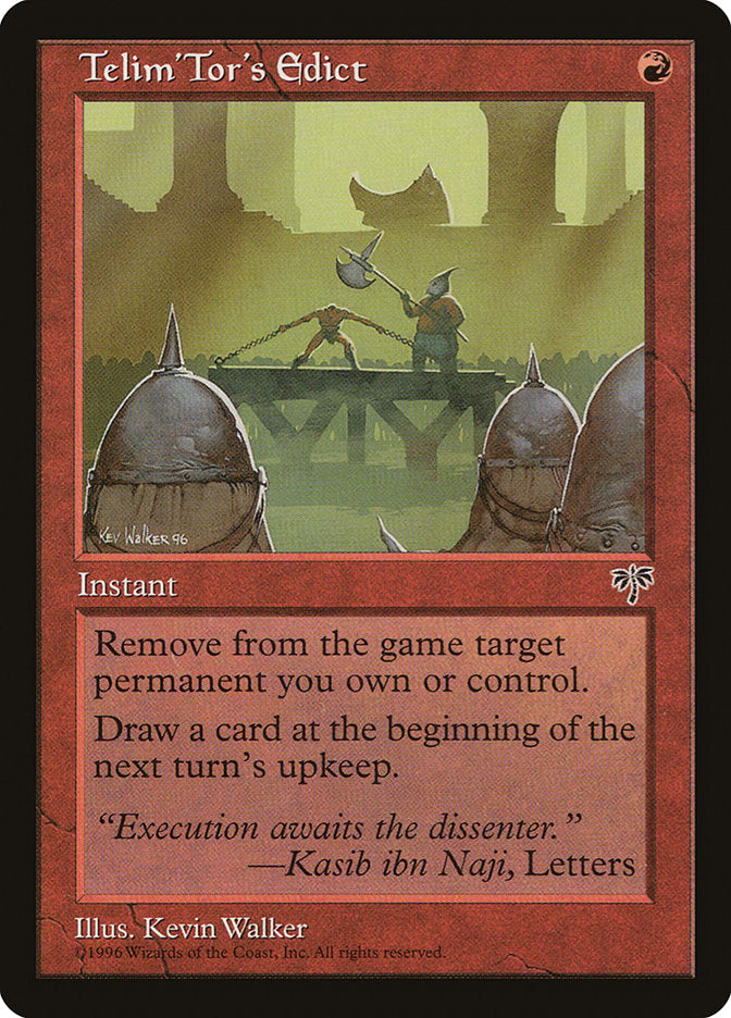 Telim'Tor's Edict [Mirage] | Good Games North