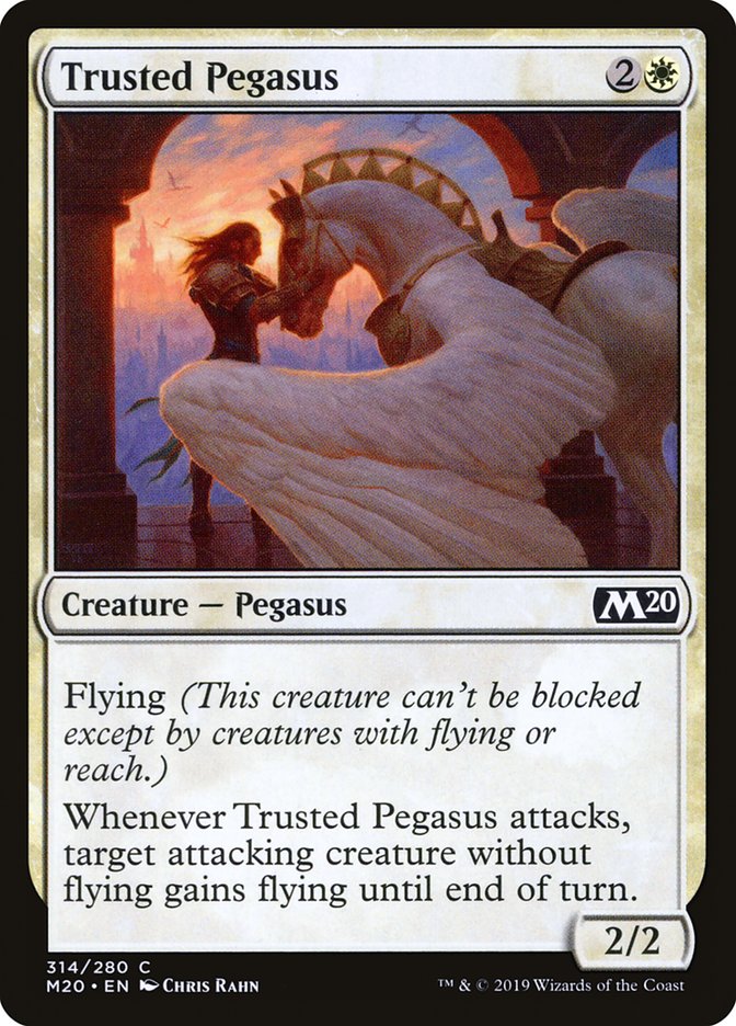 Trusted Pegasus [Core Set 2020] | Good Games North