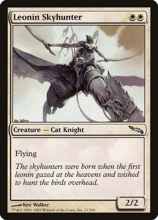 Leonin Skyhunter [Mirrodin] | Good Games North