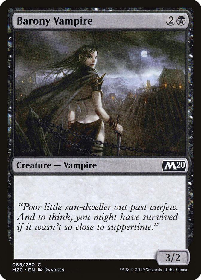 Barony Vampire [Core Set 2020] | Good Games North