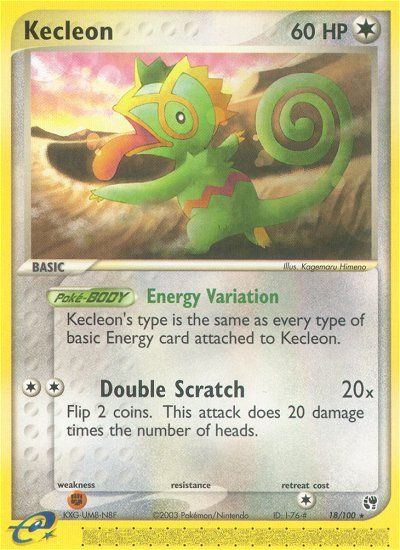 Kecleon (18/100) [EX: Sandstorm] | Good Games North
