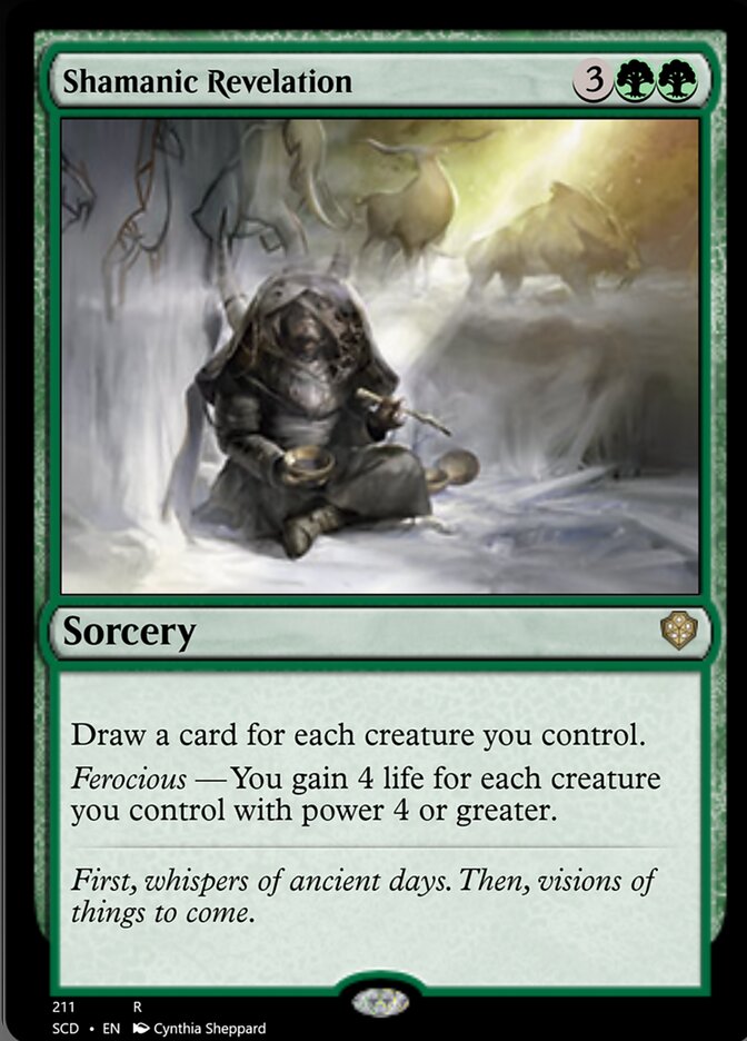 Shamanic Revelation [Starter Commander Decks] | Good Games North