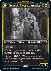 Dennick, Pious Apprentice // Dennick, Pious Apparition [Innistrad: Double Feature] | Good Games North