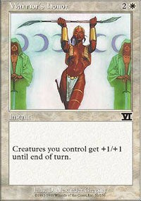 Warrior's Honor [Classic Sixth Edition] | Good Games North