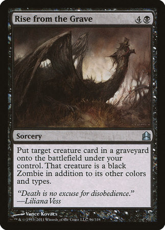 Rise from the Grave [Commander 2011] | Good Games North